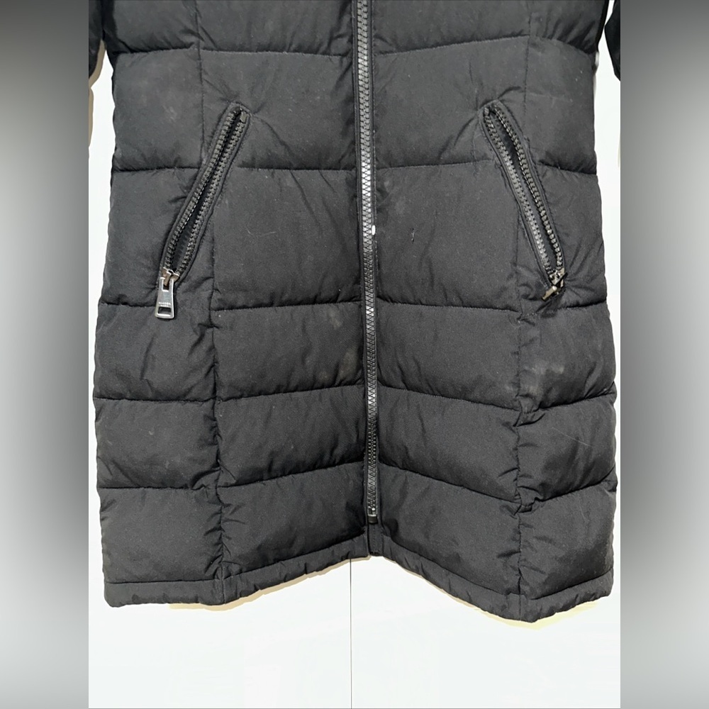 Andrew Marc Stretch Ladies Long Parka Detachable Hood Jacket S - Picture 5 of 8